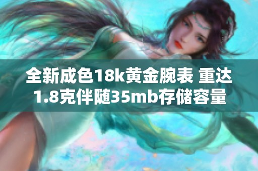 全新成色18k黄金腕表 重达1.8克伴随35mb存储容量