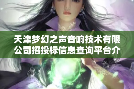 天津梦幻之声音响技术有限公司招投标信息查询平台介绍