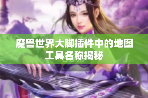 魔兽世界大脚插件中的地图工具名称揭秘