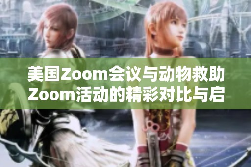 美国Zoom会议与动物救助Zoom活动的精彩对比与启示