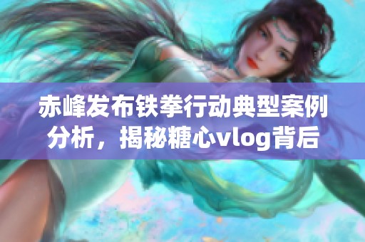 赤峰发布铁拳行动典型案例分析，揭秘糖心vlog背后故事