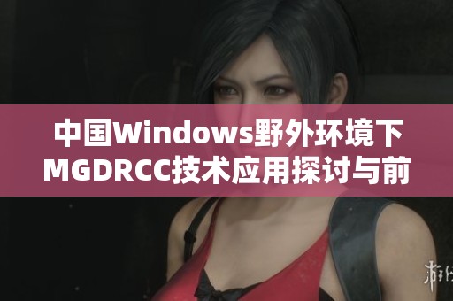 中国Windows野外环境下MGDRCC技术应用探讨与前景分析