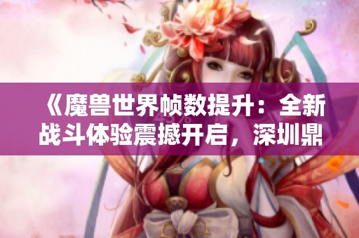 《魔兽世界帧数提升：全新战斗体验震撼开启，深圳鼎盟科技引领行业潮流》