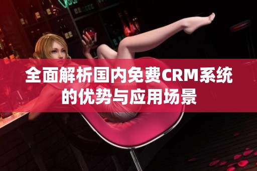 全面解析国内免费CRM系统的优势与应用场景