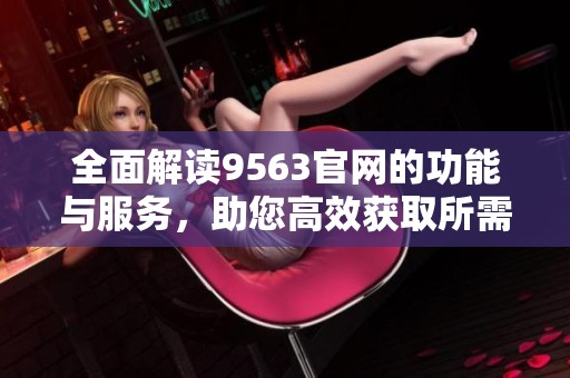 全面解读9563官网的功能与服务，助您高效获取所需信息