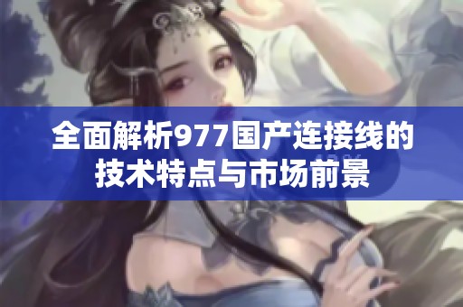 全面解析977国产连接线的技术特点与市场前景