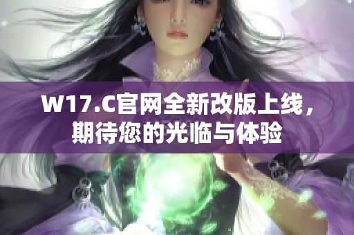 W17.C官网全新改版上线，期待您的光临与体验