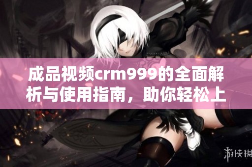 成品视频crm999的全面解析与使用指南，助你轻松上手