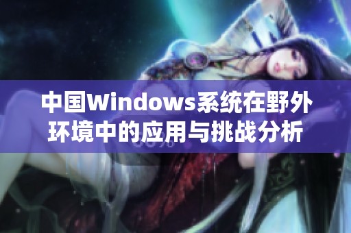 中国Windows系统在野外环境中的应用与挑战分析