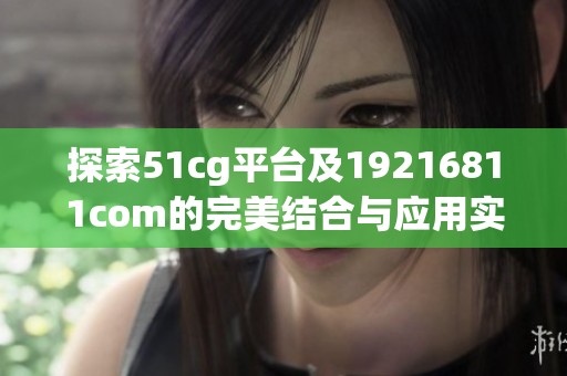 探索51cg平台及19216811com的完美结合与应用实例