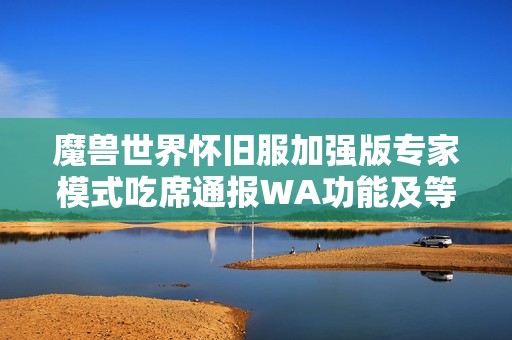 魔兽世界怀旧服加强版专家模式吃席通报WA功能及等级限制详解