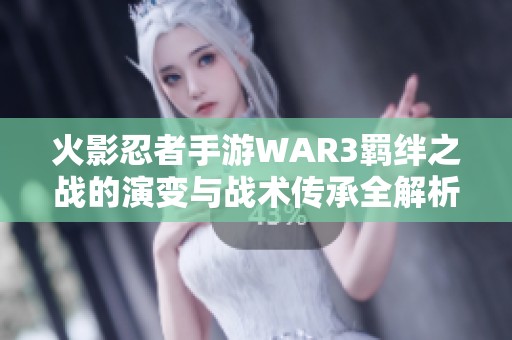 火影忍者手游WAR3羁绊之战的演变与战术传承全解析