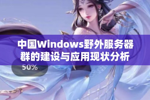 中国Windows野外服务器群的建设与应用现状分析