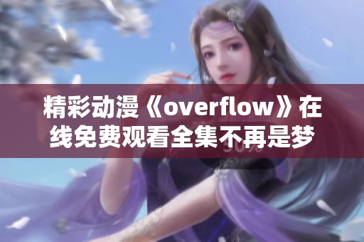 精彩动漫《overflow》在线免费观看全集不再是梦